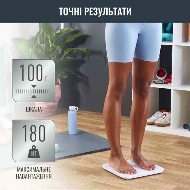 Весы напольные Tefal GoodVibes Sport BM9640S1