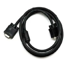 Кабель Gresso V4003 VGA - VGA (M/M), с 2-мя фер. кольцами, 5м, Black (2000700002296)