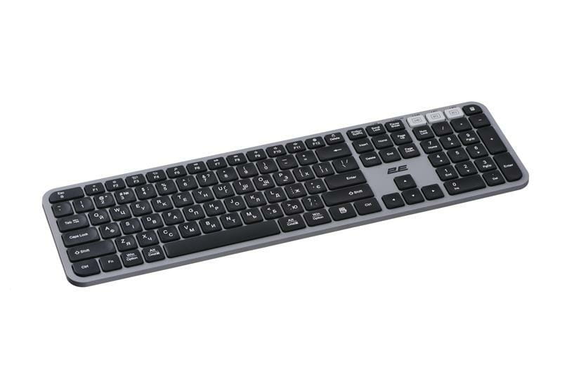 Комплект (клавиатура, мышь) беспроводной 2E MK440 Grey/Black (2E-MK440WBGR_UA)