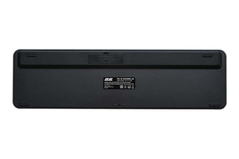 Комплект (клавиатура, мышь) беспроводной 2E MK440 Grey/Black (2E-MK440WBGR_UA)