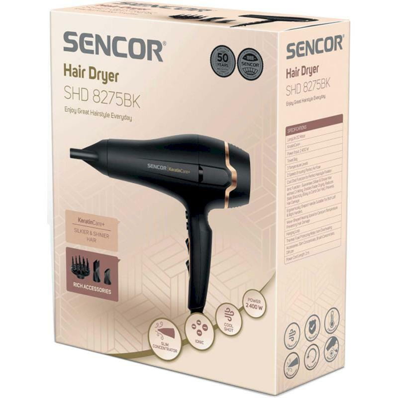 Фен Sencor SHD 8275BK