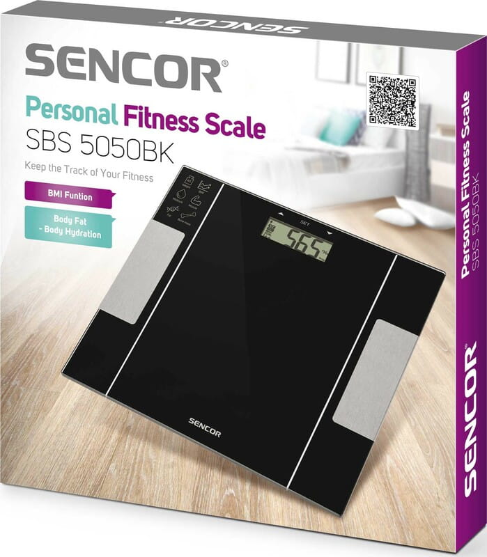 Весы напольные Sencor SBS 5050BK
