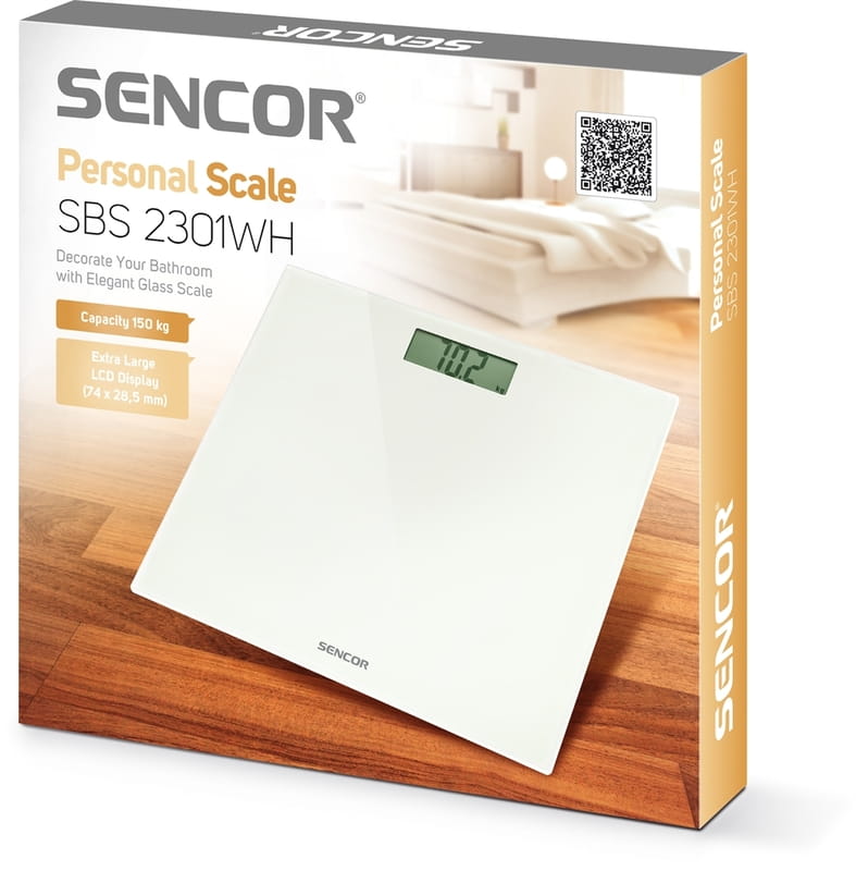 Ваги підлогові Sencor SBS 2301WH