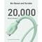 Фото - Кабель Anker 541 Bio-based USB Type-C - Lightning (M/M), 0.9 м, Green (A80A1G61) | click.ua