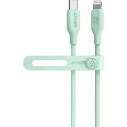 Купить Кабель Anker 541 Bio-based USB Type-C - Lightning (M/M), 0.9 м, Green (A80A1G61) Кабель Anker 541 Bio-based USB Type-C - Lightning (M/M), 0.9 м, Green (A80A1G61)