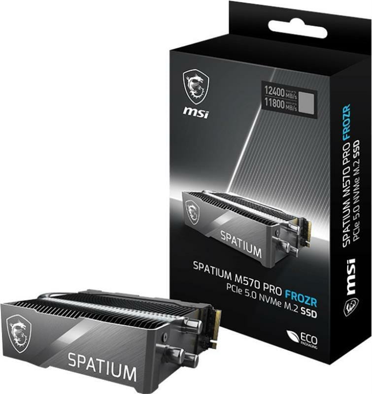 Накопитель SSD 2TB MSI Spatium M570 Pro M.2 2280 PCIe 5.0 x4 NVMe 3D NAND (S78-440Q670-P83)