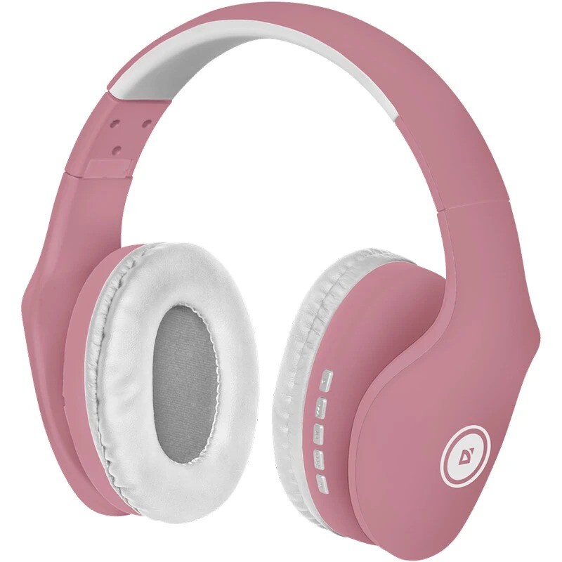 Bluetooth-гарнитура Defender FreeMotion B525 White/Pink (63528)