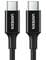 Фото - Кабель Ugreen US300 USB Type-C - USB Type-C (M/M), QC 4.0, 5 А, 100 W, 1 м, Black (80371) | click.ua
