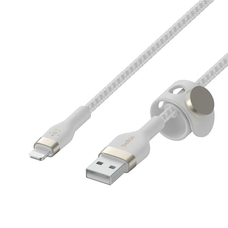 Кабель Belkin Boost Charge Pro USB - Lightning (M/M), 1 м, White (CAA010BT1MWH)