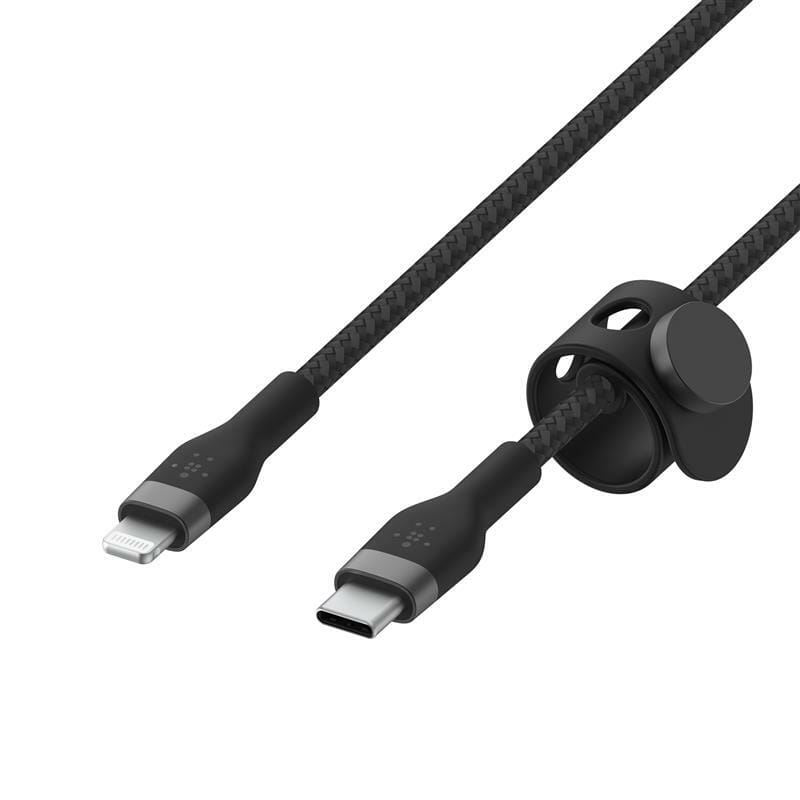 Кабель Belkin Boost Charge Pro USB Type-C - Lightning (M/M), 1 м, Black (CAA011BT1MBK)