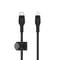 Фото - Кабель Belkin Boost Charge Pro USB Type-C - Lightning (M/M), 1 м, Black (CAA011BT1MBK) | click.ua