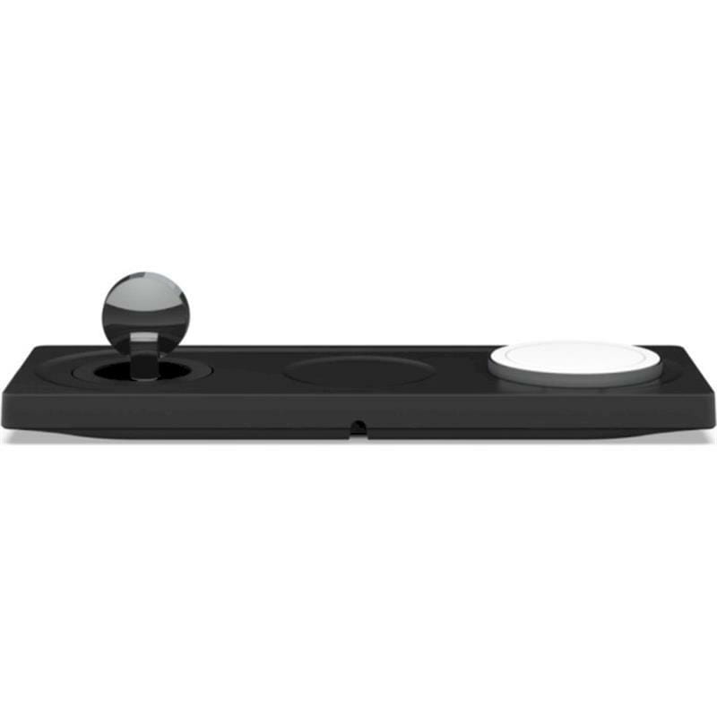 Беспроводное зарядное устройство Belkin Boost Up Charge Pro 3-in-1 Wireless Charging Pad with MagSafe Black (WIZ016VFBK)