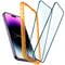 Фото - Захисне скло Spigen Glas.tR AlignMaster FC для Apple iPhone 14 Pro Max, Black, 2шт (AGL05204) | click.ua