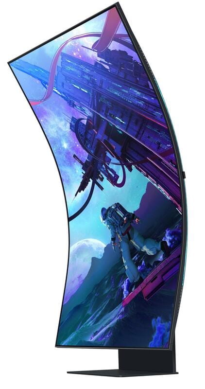 Монитор Samsung 55" Odyssey Ark G97NC (LS55CG97WNIXUA) VA Black Curved 165Hz