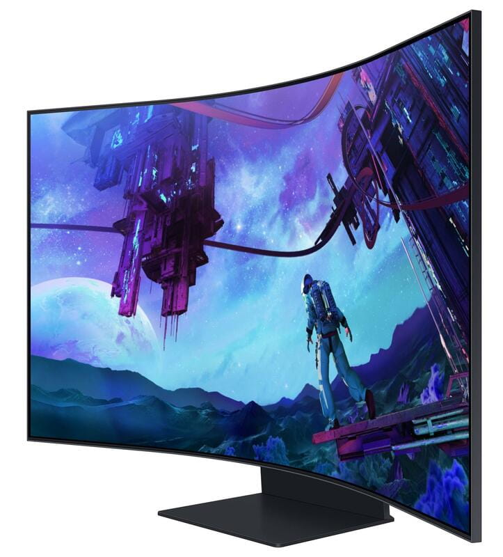 Монитор Samsung 55" Odyssey Ark G97NC (LS55CG97WNIXUA) VA Black Curved 165Hz
