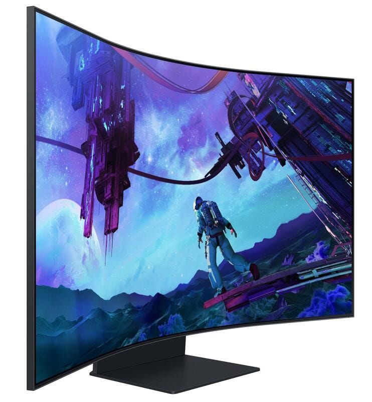 Монитор Samsung 55" Odyssey Ark G97NC (LS55CG97WNIXUA) VA Black Curved 165Hz