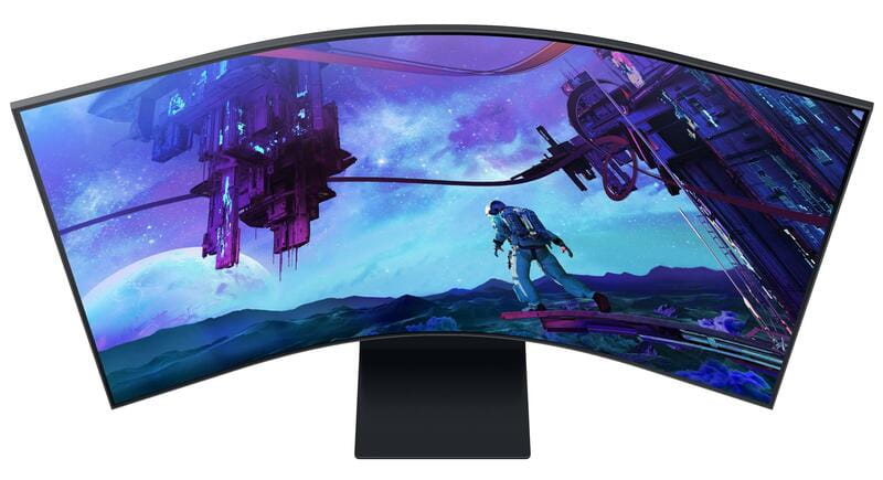 Монитор Samsung 55" Odyssey Ark G97NC (LS55CG97WNIXUA) VA Black Curved 165Hz