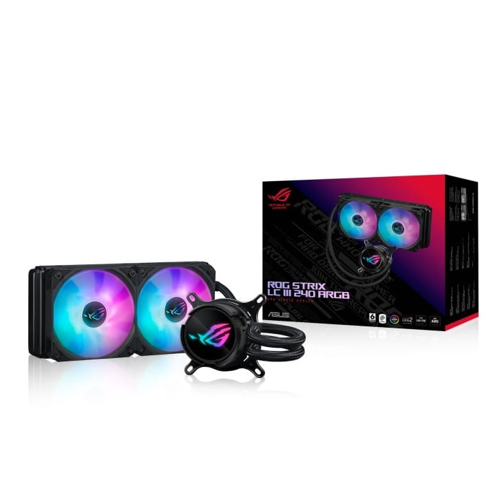Система водяного охлаждения Asus ROG Strix LC III 240 ARGB (90RC00S1-M0UAY0)
