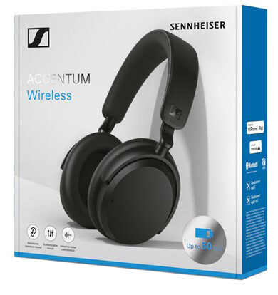 Bluetooth-гарнiтура Sennheiser Accentum Wireless Black (700174)