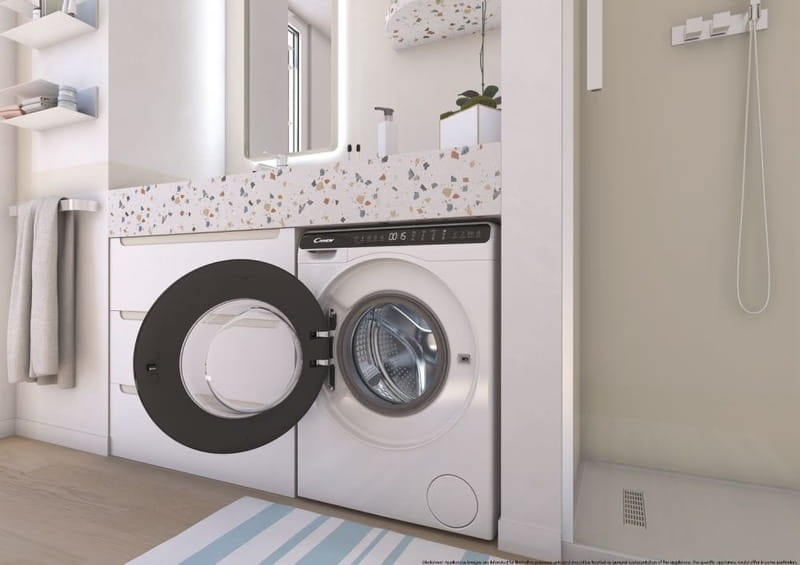 Пральна машина Candy CW50-BP12307-S