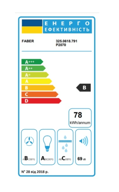 Вытяжка Faber Stilo Comfort Bk Matt A60