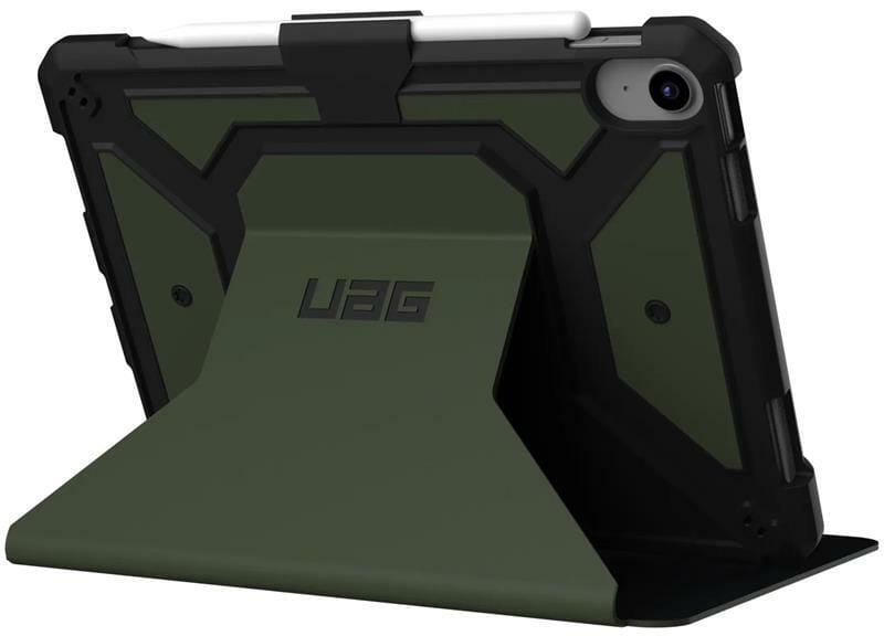 Чехол-книжка Urban Armor Gear Metropolis SE для Apple iPad 10.9" (10th Gen 2022) Olive (12339X117272)