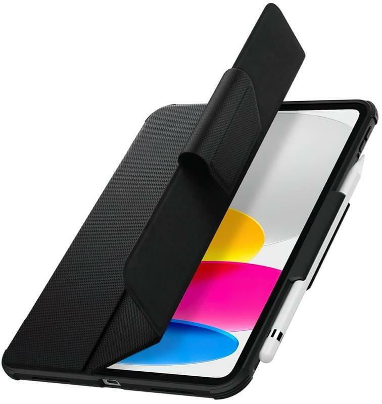 Чехол-книжка Spigen Rugged Armor Pro для Apple iPad 10.9"(2022) Black (ACS05417)