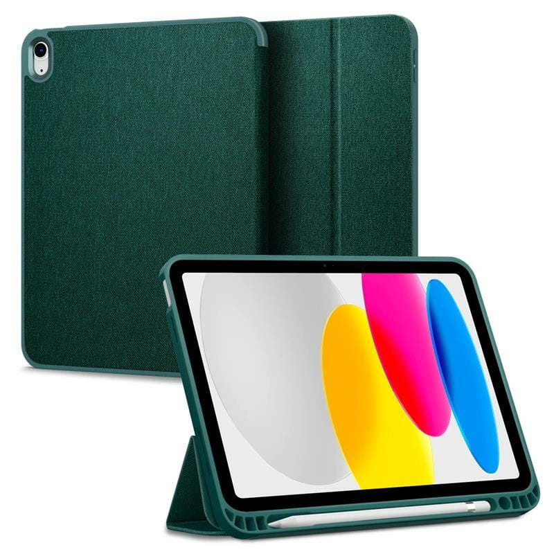 Чехол-книжка Spigen Urban Fit для Apple iPad 10.9"(2022) Midnight Green (ACS05308)