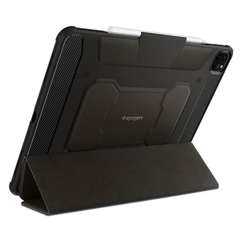 Чехол-книжка Spigen Rugged Armor Pro для Apple iPad Pro 11" (2018-2022) Gunmetal (ACS01025)