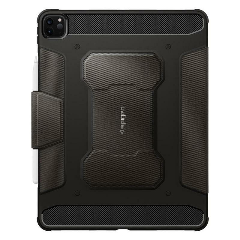 Чехол-книжка Spigen Rugged Armor Pro для Apple iPad Pro 11" (2018-2022) Gunmetal (ACS01025)