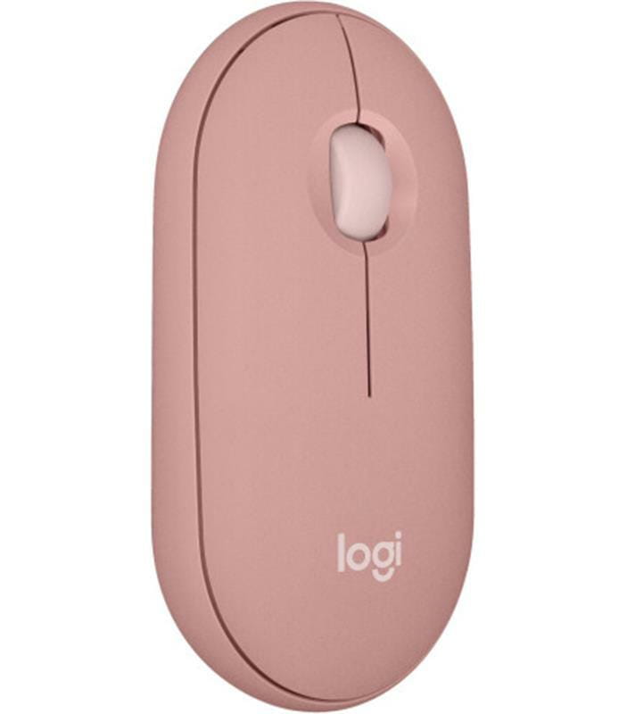 Мышь беспроводная Logitech Pebble Mouse 2 M350s Rose (910-007014)