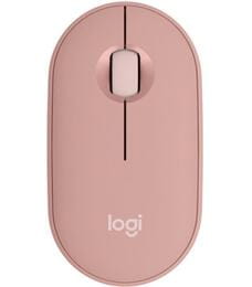 Мышь беспроводная Logitech Pebble Mouse 2 M350s Rose (910-007014)