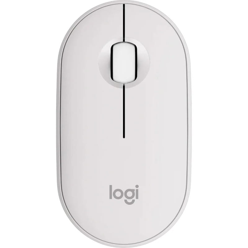 Мышь беспроводная Logitech Pebble Mouse 2 M350s White (910-007013)