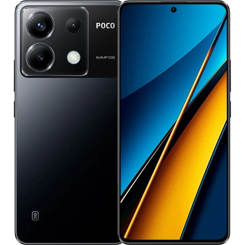 Смартфон Xiaomi Poco X6 5G 12/256GB Dual Sim Black