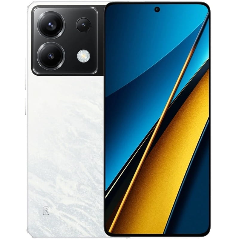 Смартфон Xiaomi Poco X6 5G 8/256GB Dual Sim White