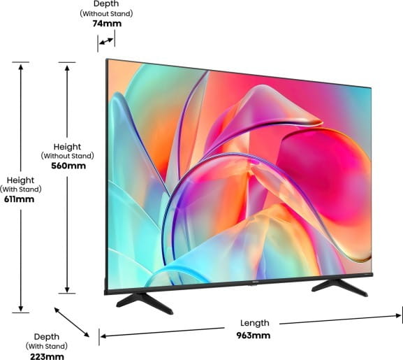 Телевизор Hisense 43E7KQ
