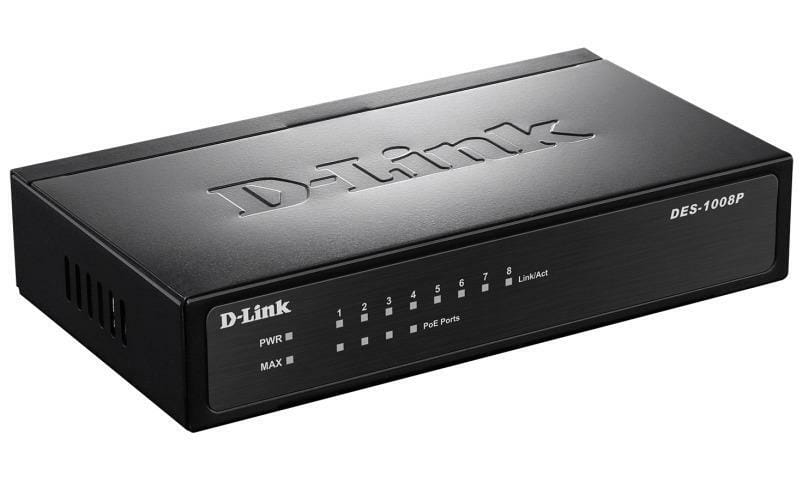 Комутатор D-Link DES-1008P/C1A