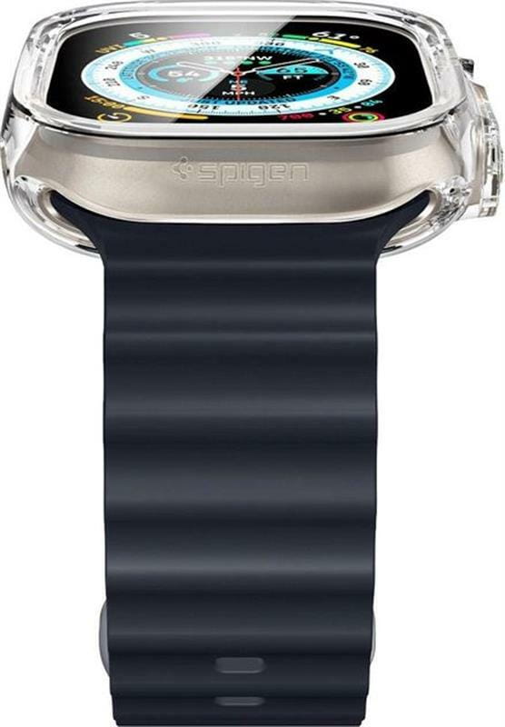 Чехол-накладка Spigen Ultra Hybrid для Apple Watch Ultra (49mm) Crystal Clear (ACS05459)