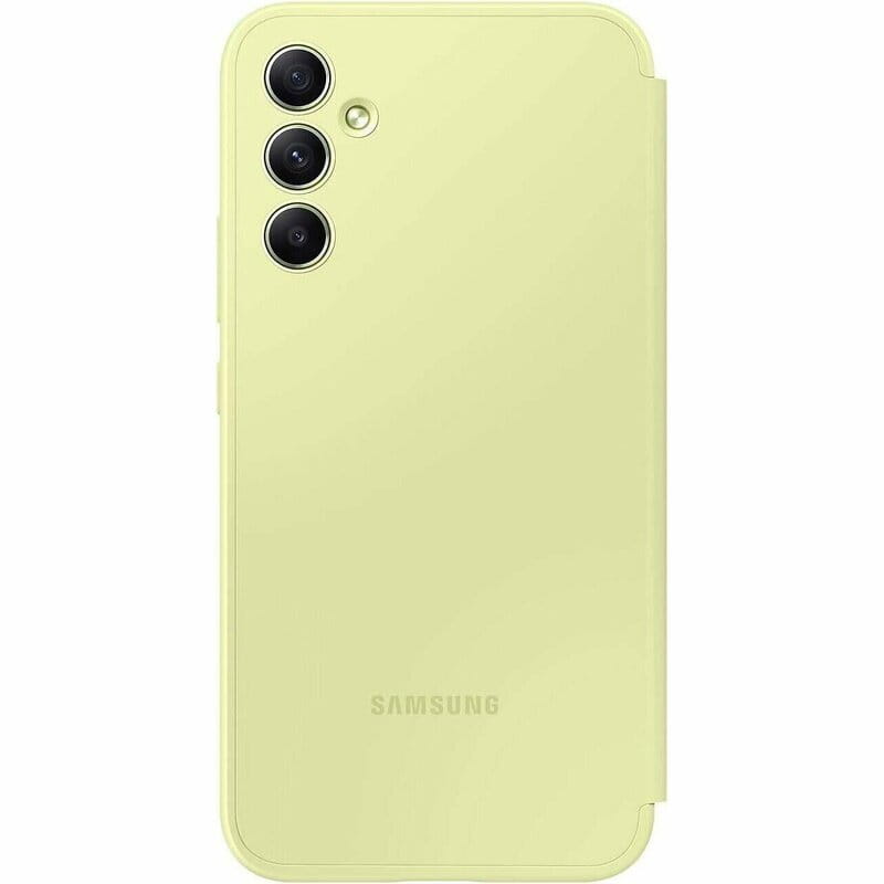 Чeхол-книжка Samsung Smart Clear View Cover для Samsung Galaxy A54 SM-A546 Lime (EF-ZA546CGEGRU)