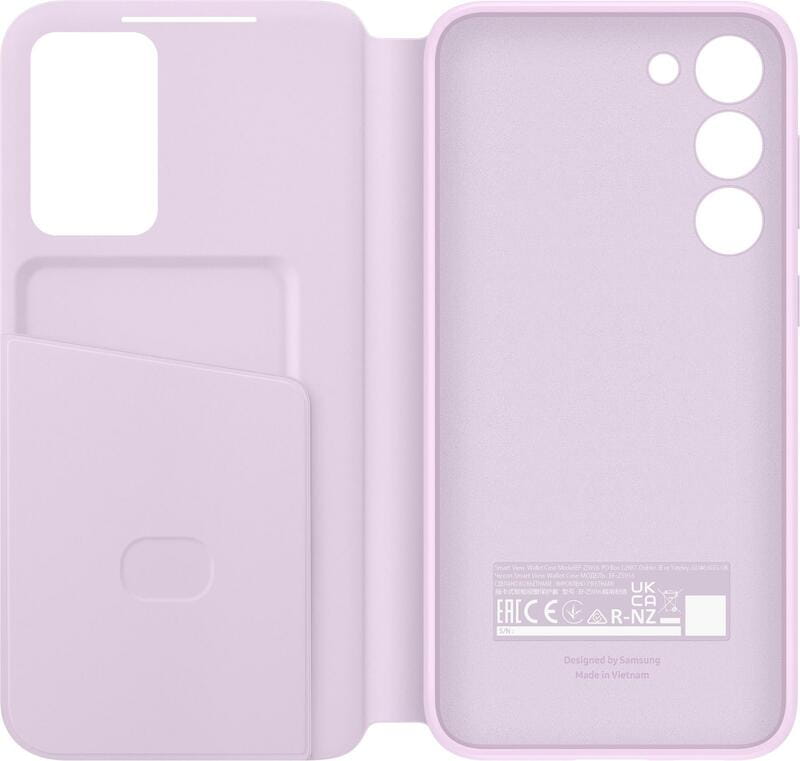 Чохол-книжка Samsung Smart View Wallet Case для Samsung Galaxy S23+ SM-S916 Lilac (EF-ZS916CVEGRU)