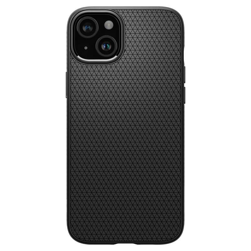 Чохол-накладка Spigen Liquid Air для Apple iPhone 15 Plus Matte Black (ACS06650)