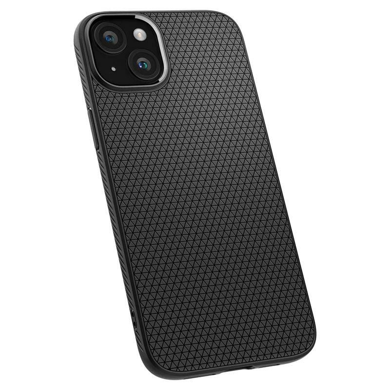 Чохол-накладка Spigen Liquid Air для Apple iPhone 15 Plus Matte Black (ACS06650)