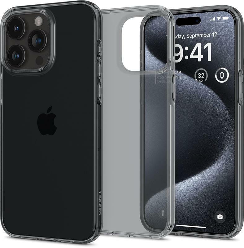 Чeхол-накладка Spigen Crystal Flex для Apple iPhone 15 Pro Max Space Crystal (ACS06444)