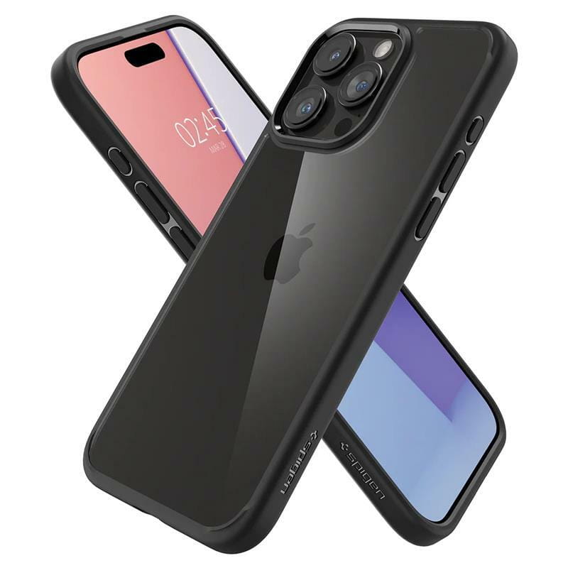 Чeхол-накладка Spigen Ultra Hybrid для Apple iPhone 15 Pro Max Matte Black (ACS06570)