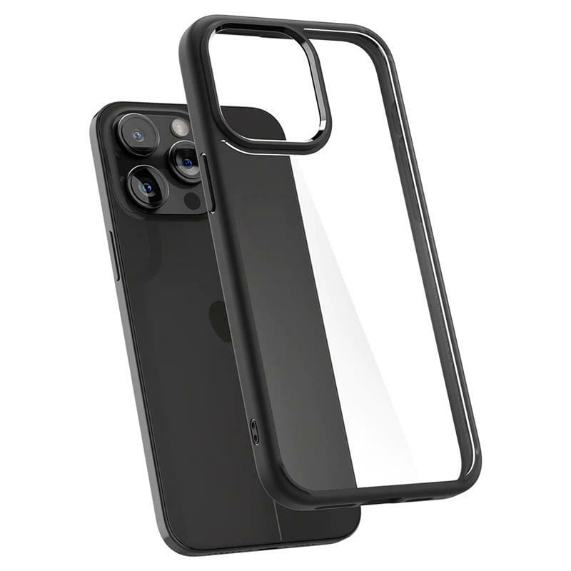 Чeхол-накладка Spigen Ultra Hybrid для Apple iPhone 15 Pro Max Matte Black (ACS06570)