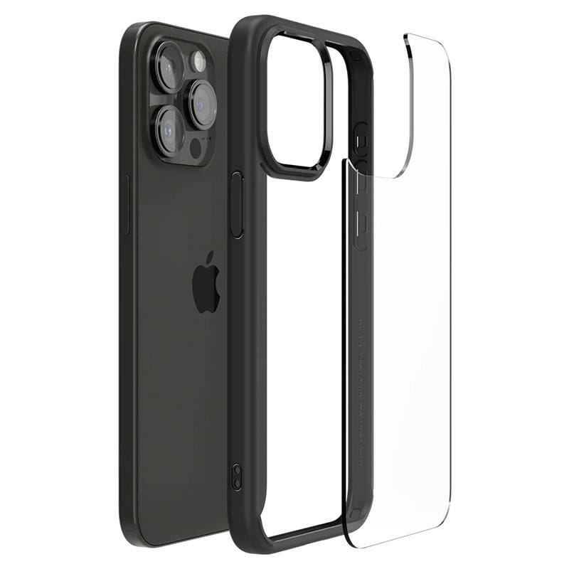 Чeхол-накладка Spigen Ultra Hybrid для Apple iPhone 15 Pro Max Matte Black (ACS06570)