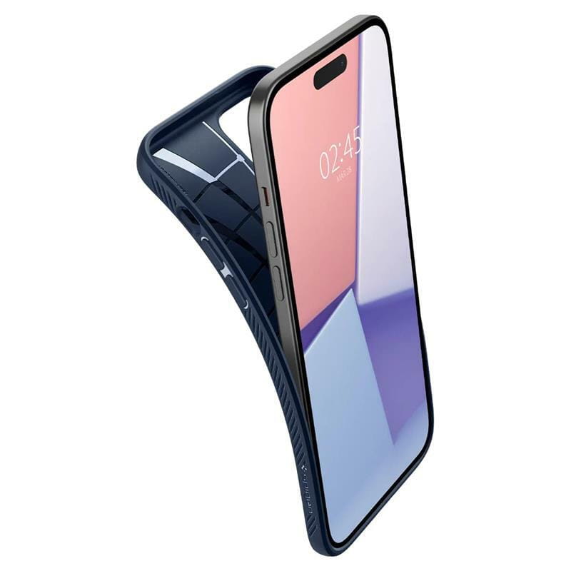 Чeхол-накладка Spigen Liquid Air для Apple iPhone 15 NavyBlue (ACS06791)