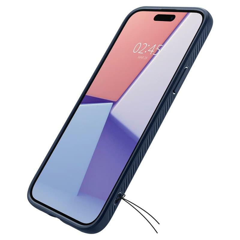 Чeхол-накладка Spigen Liquid Air для Apple iPhone 15 NavyBlue (ACS06791)