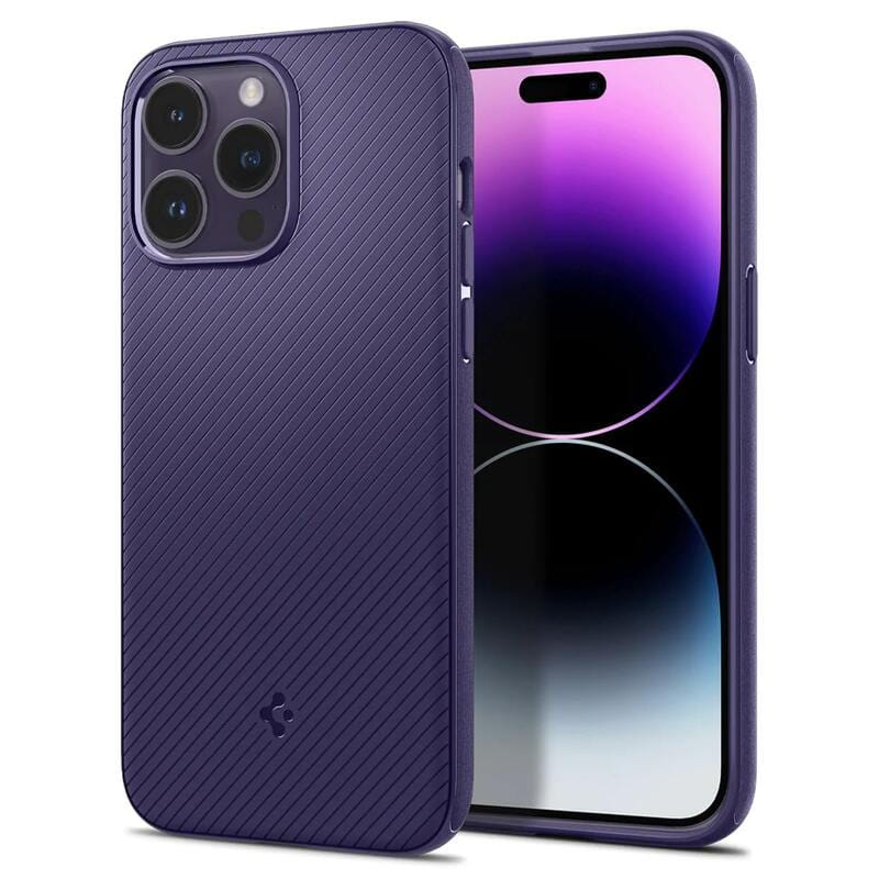 Чохол-накладка Spigen Mag Armor MagFit для Apple Iphone 14 Pro Max Deep Purple (ACS05584)