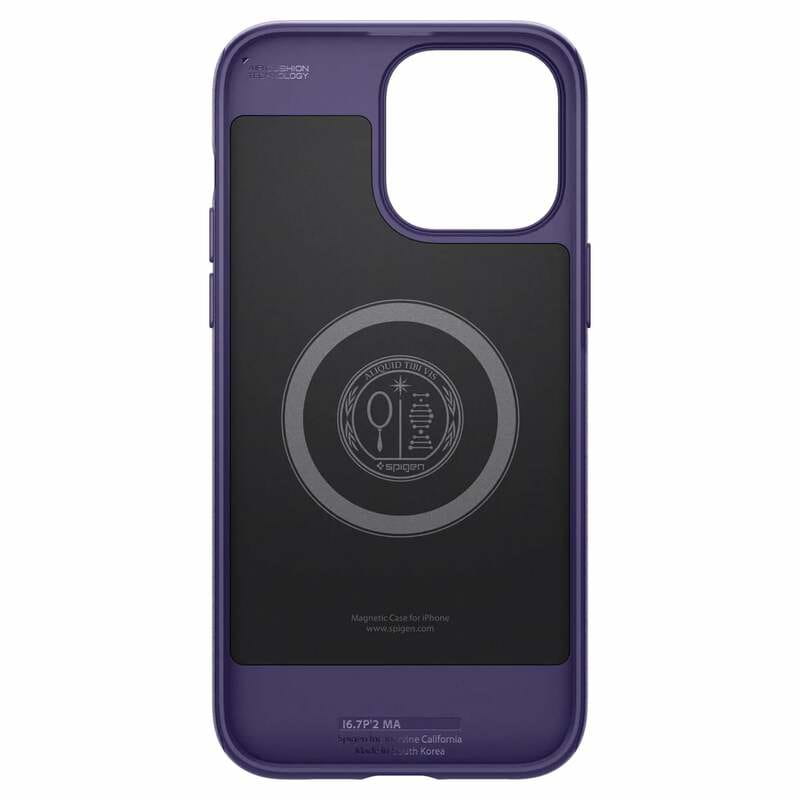 Чохол-накладка Spigen Mag Armor MagFit для Apple Iphone 14 Pro Max Deep Purple (ACS05584)